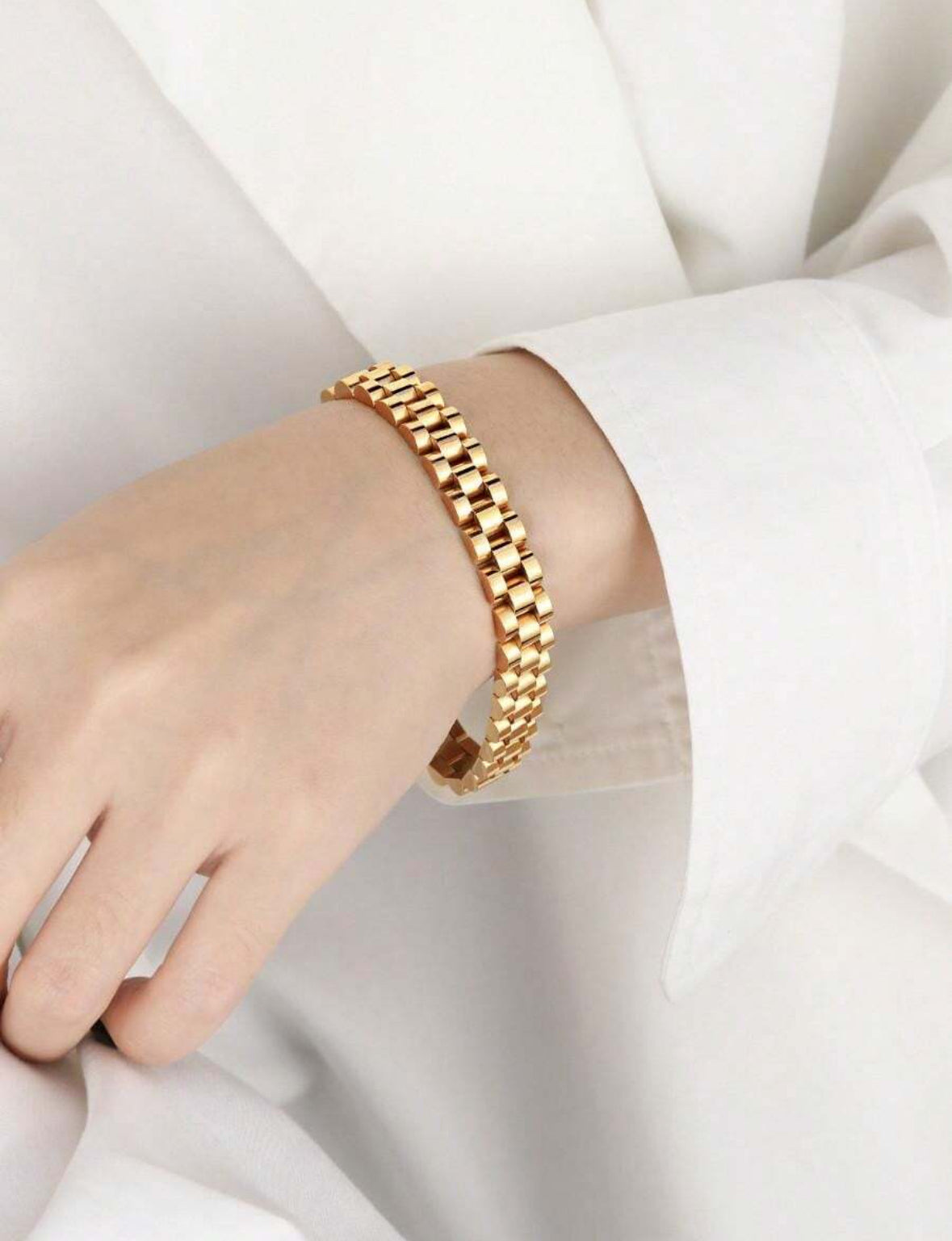 Empire Luxe Gold Bracelet
