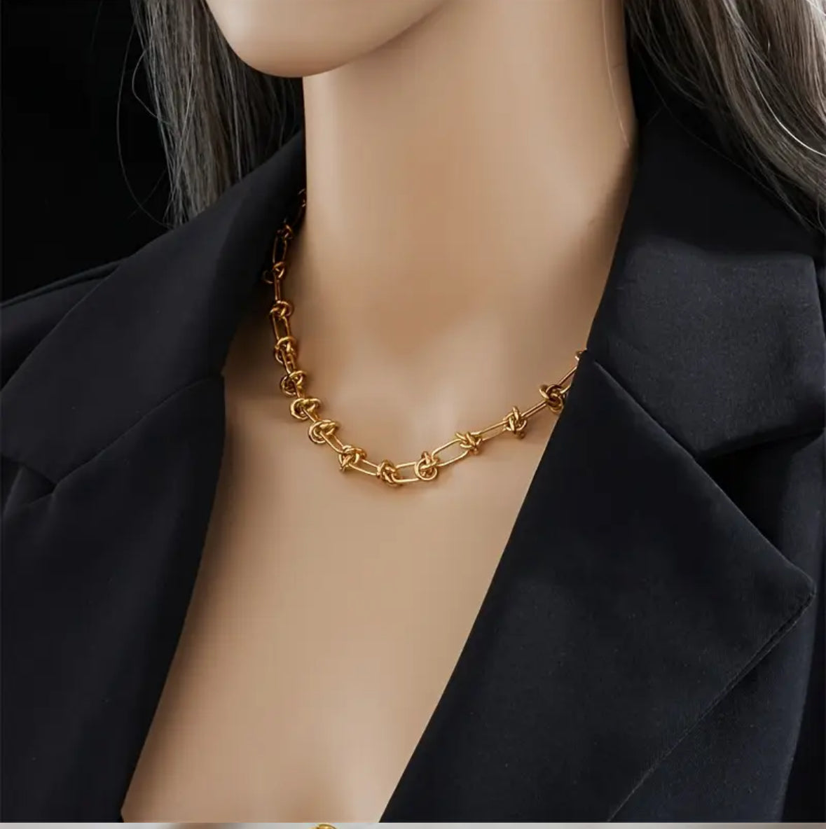 Radiance Knot Necklace