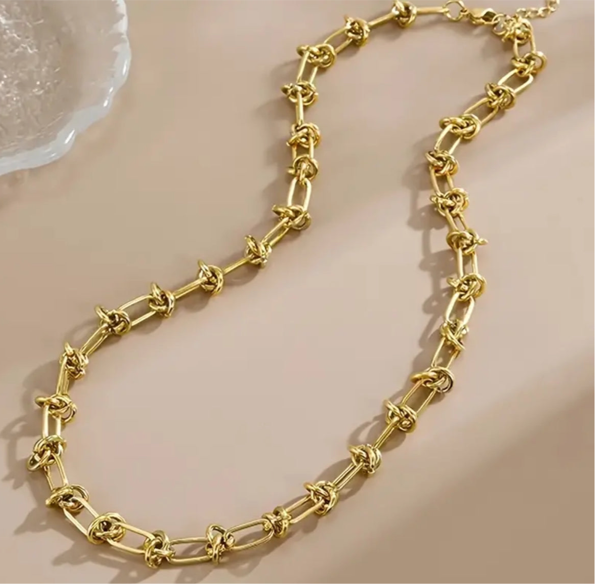 Radiance Knot Necklace