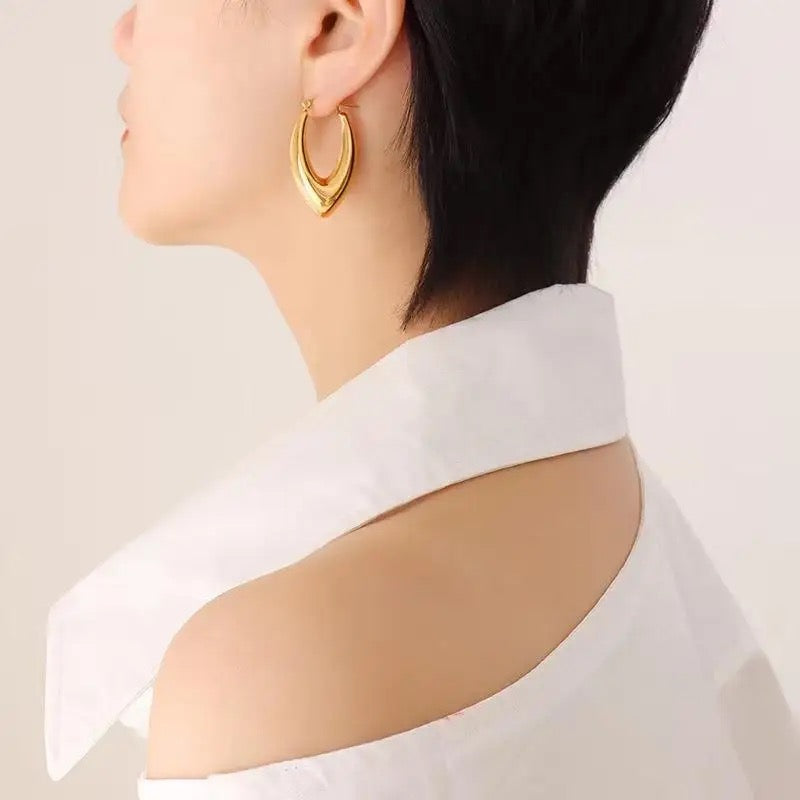 V Shape Earring