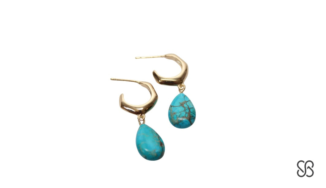 Turquoise Stone Earring