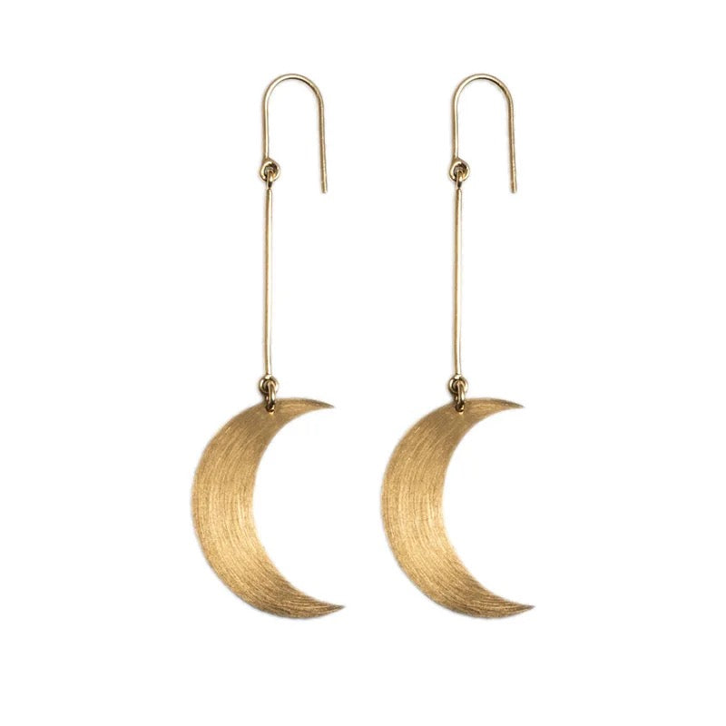 Crescent Moon Earring