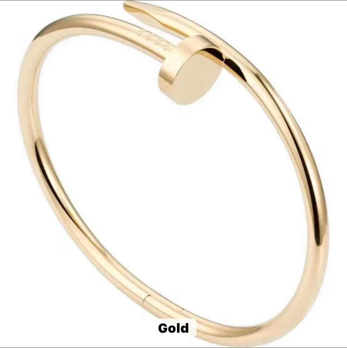 Nail Bangle without Zircon