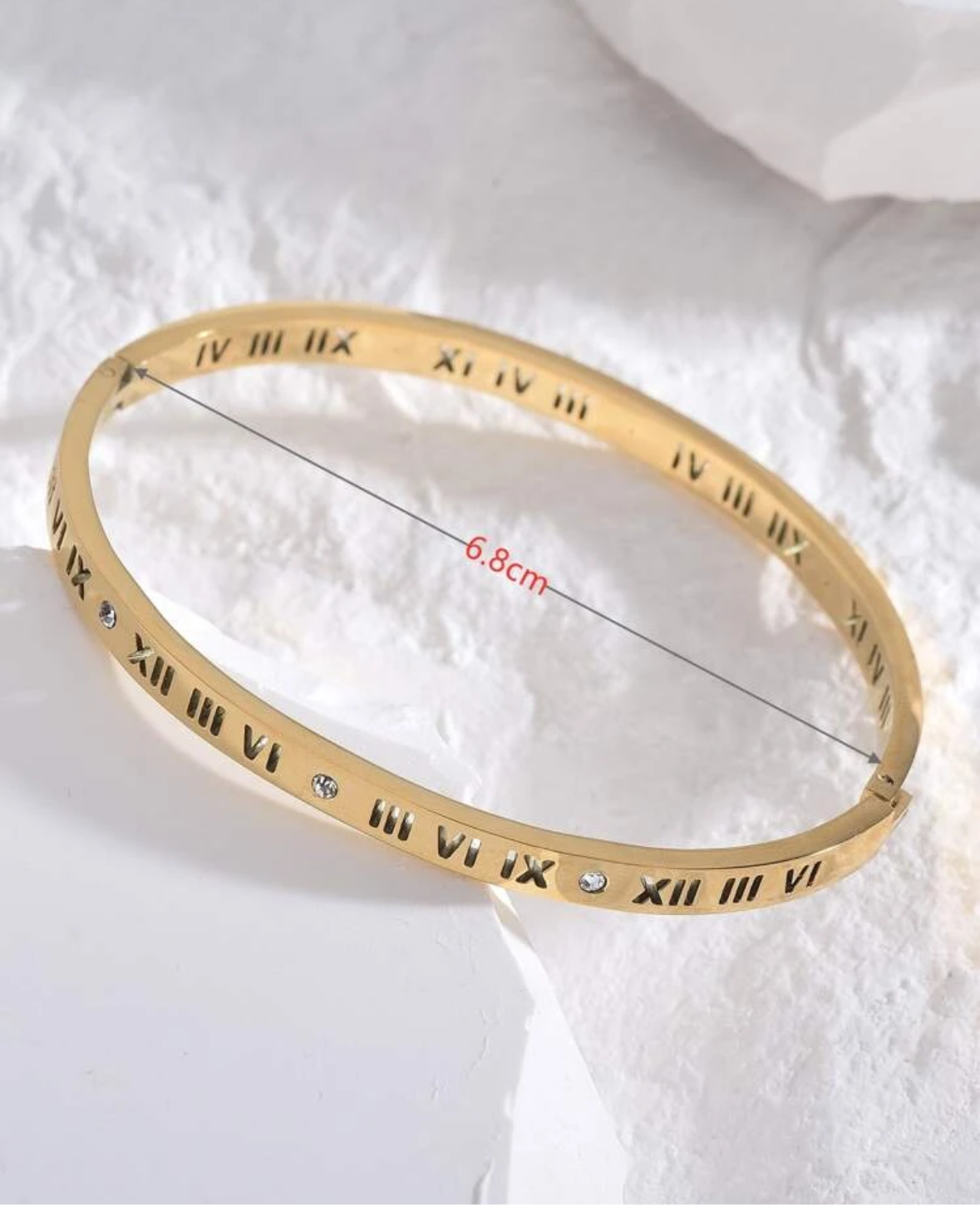 Roman Numeral Bangle