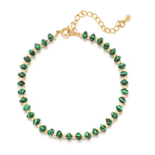 Malachite Stone Bracelet