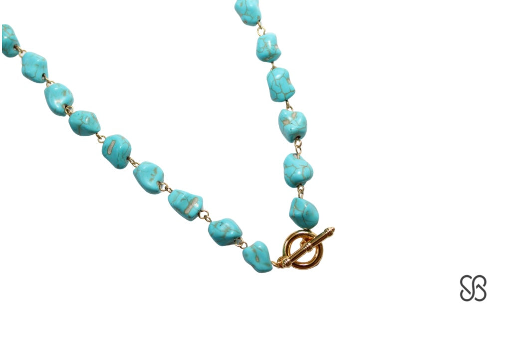 Turquoise Stone Necklace