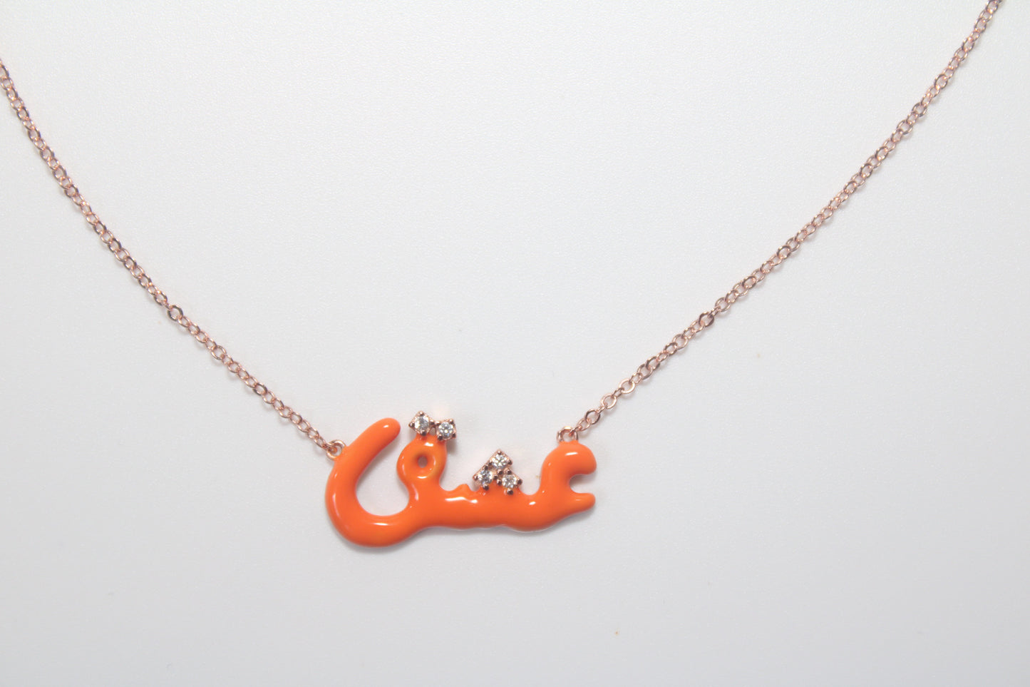 عِشق- Ishq Necklace in Arabic Calligraphy